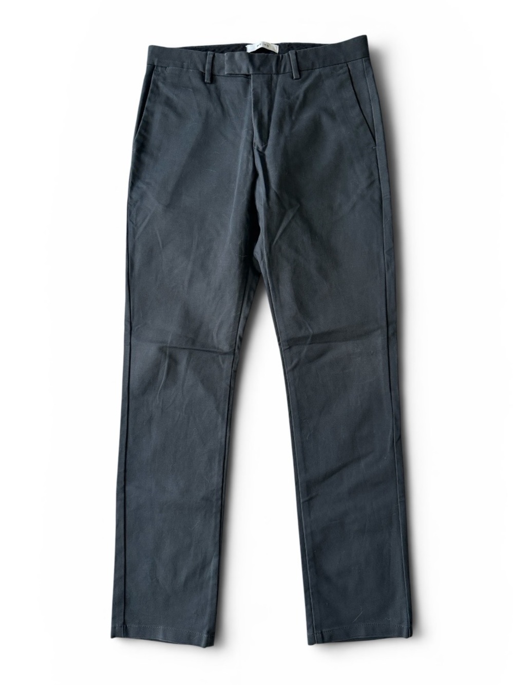 Reiss mens 30x32 slim fit grey Eastbury flat front chino pants EUC